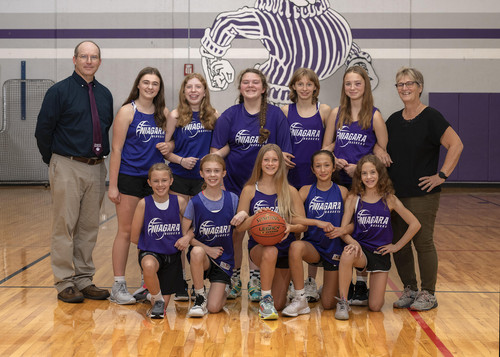 2023 Niagara Badgers Middle School Girls Basketball