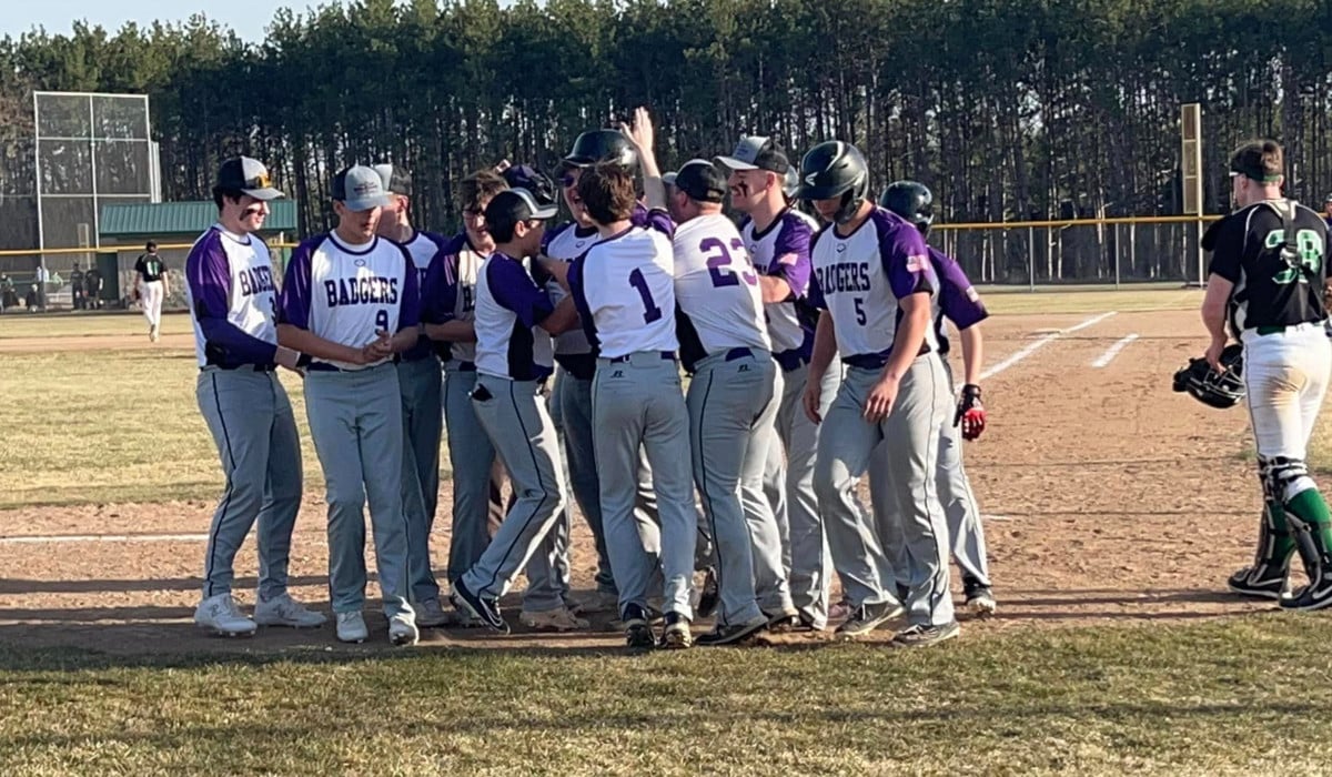 Badgers Celebrate A Home Run!