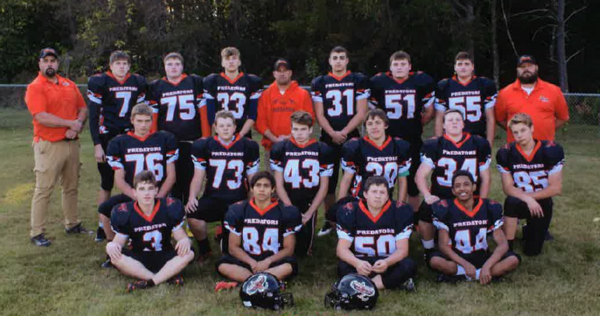 2020 Predators Junior Varsity Football Team Members
